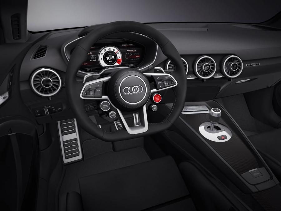Торпедо Audi TT Quattro Sport Concept 2014 года  (фото 6 из 10)